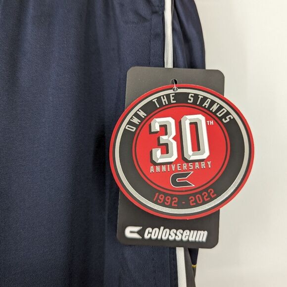 Men's Colosseum Navy Michigan Wolverines Lazarus Shorts Yellow 3XL NWT - Picture 8 of 15